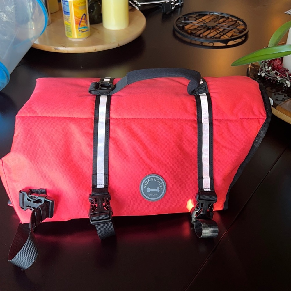 Dog life jacket size L